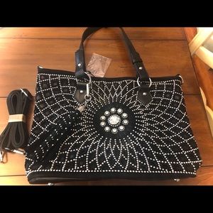 Vegan Leather BLING Bag! You’ll need sunglasses